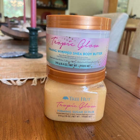 Brand New Tree Hut Tropic Glow Body Butter and Sugar Scrub Set - Picture 3 of 4